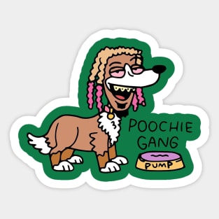 Poochie Gang Sticker